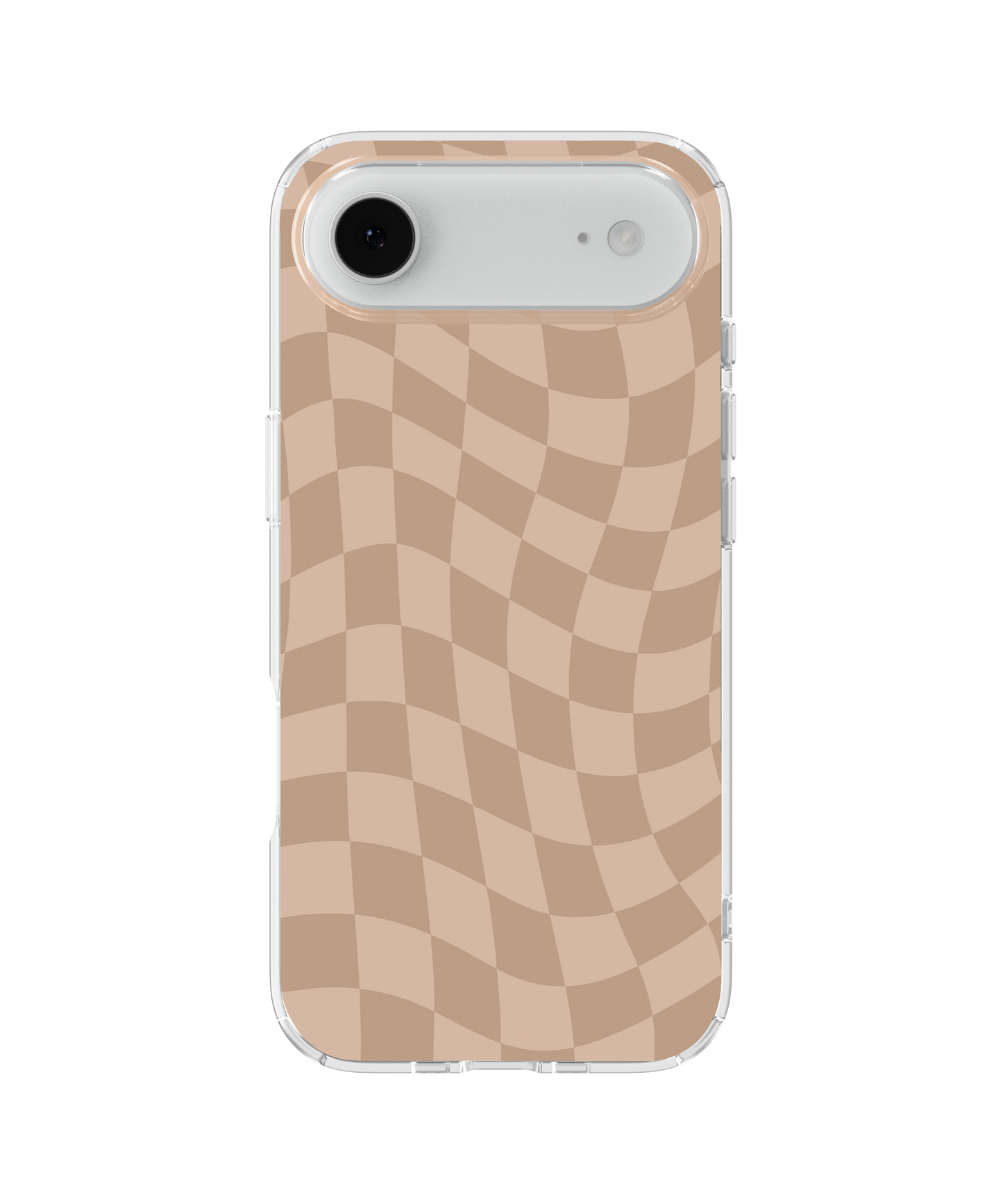 Chestnut Wavy Checkers Clear Case Insert
