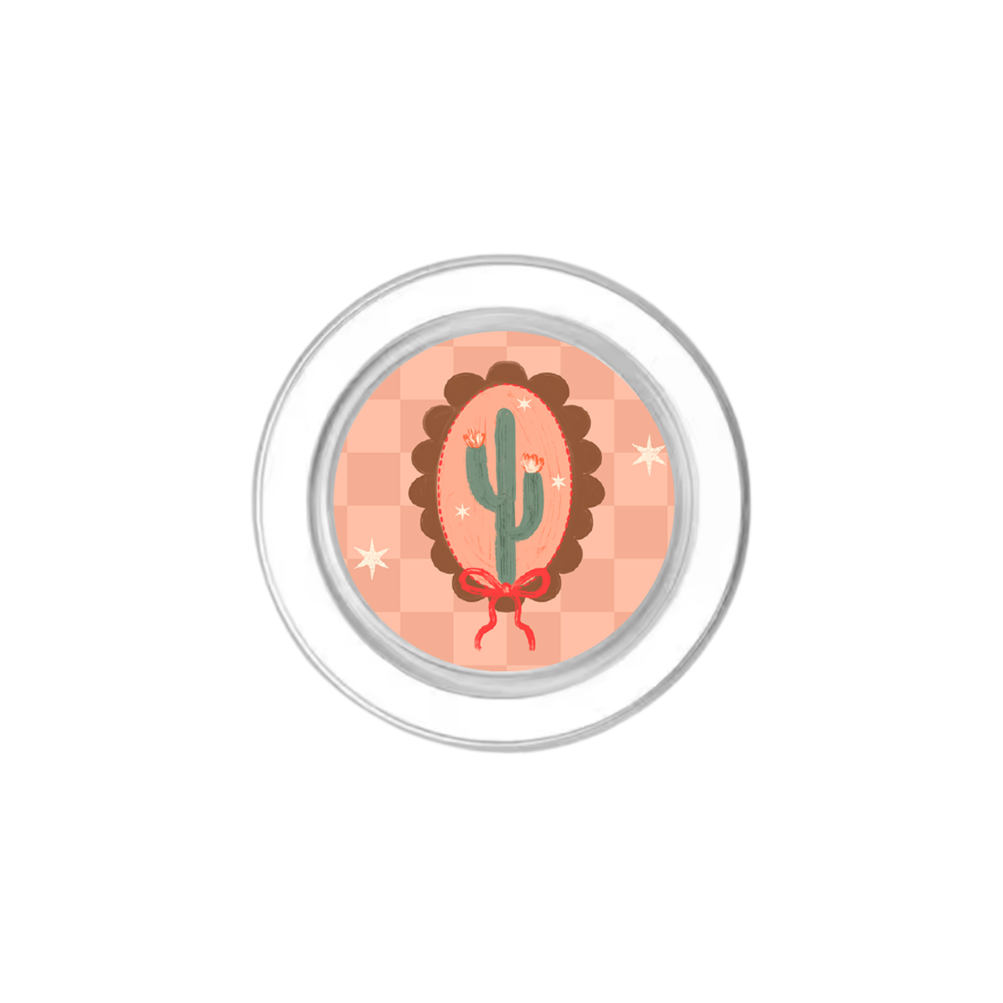 Sunset Saguaro Phone Grip Insert