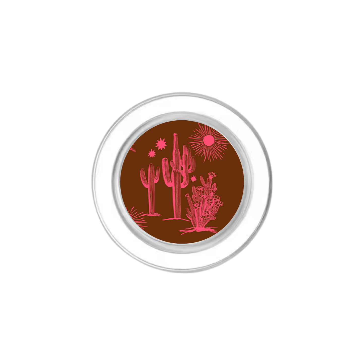 Prickly Pink Phone Grip Insert