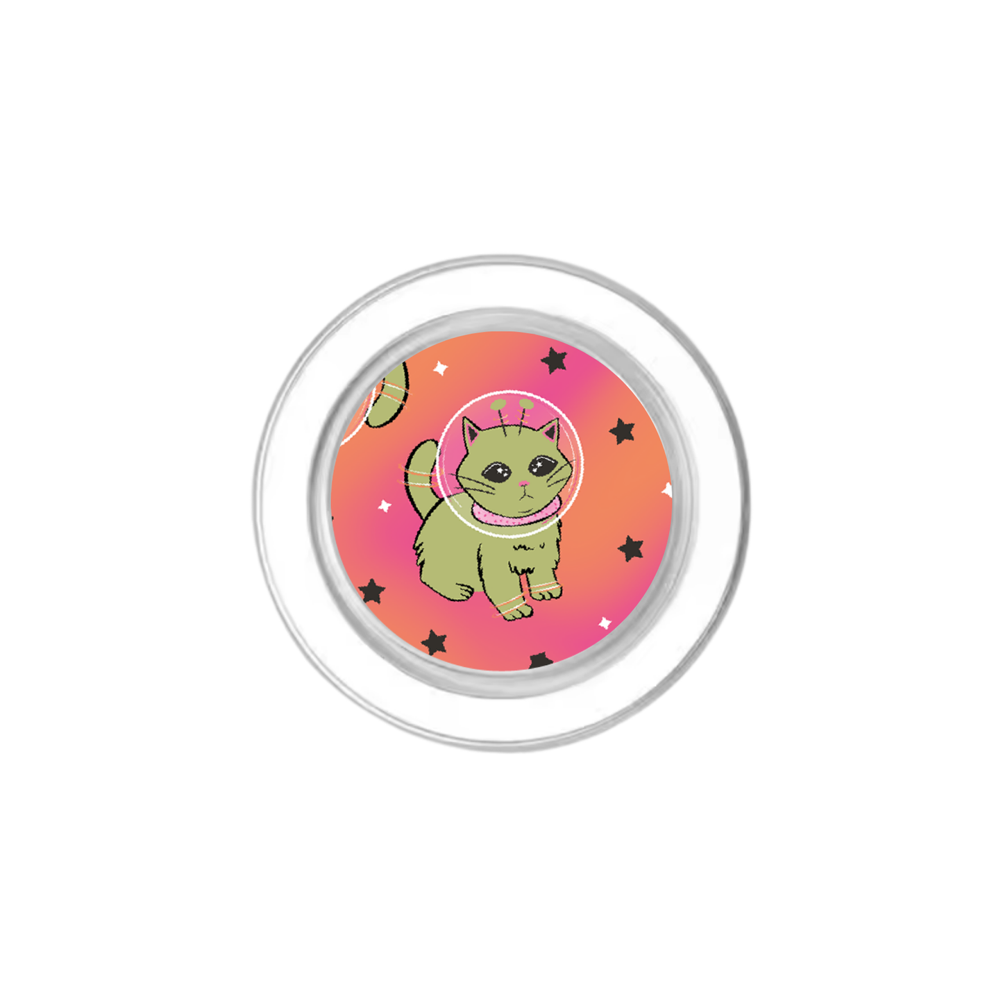 Aurora Meowter Space Phone Grip Insert