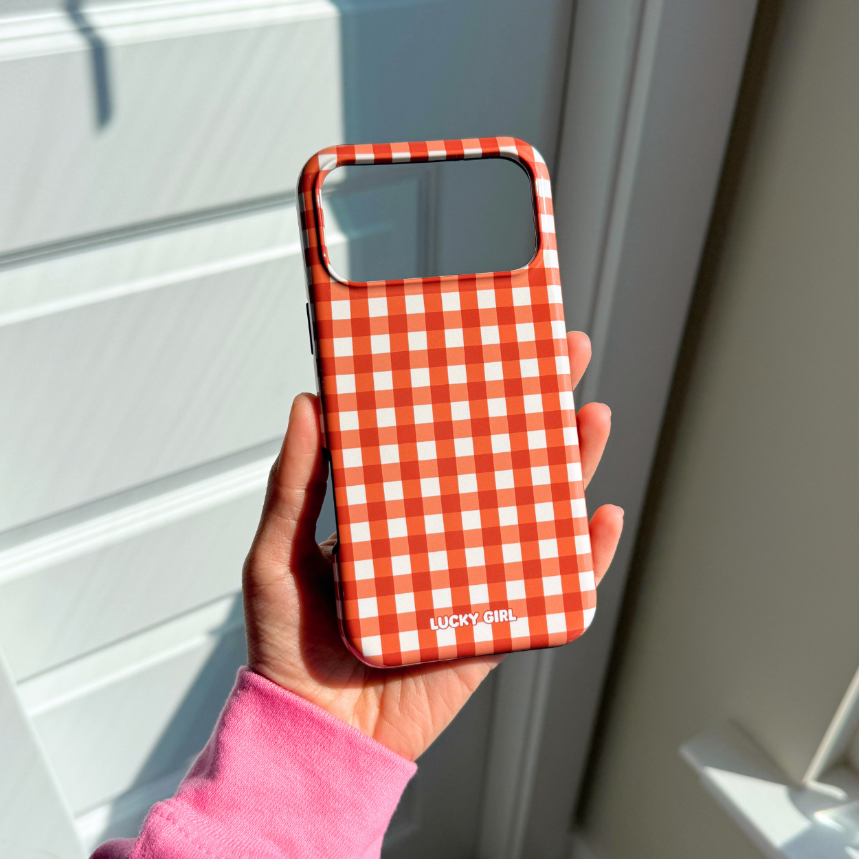 Pumpkin Gingham - 17 Pro Max