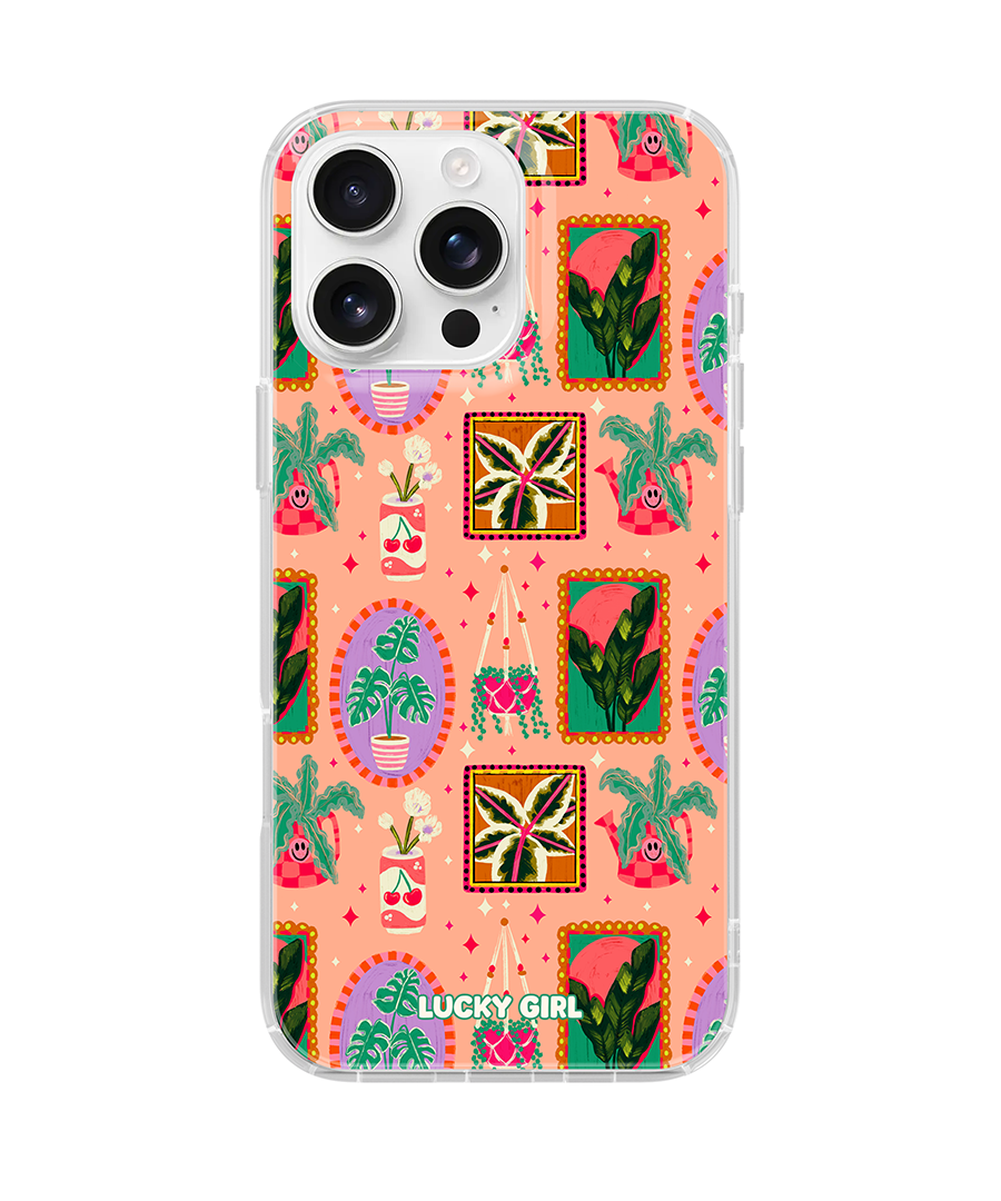 Houseplant Haven Clear Case Insert – Lucky Girl Phone Cases