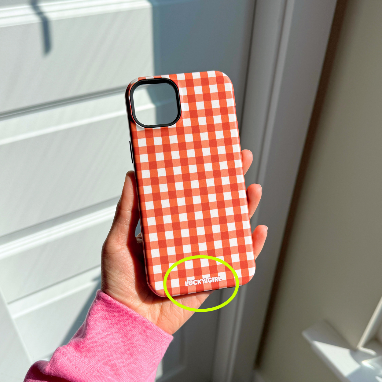 Pumpkin Gingham - 14 Plus/15 Plus