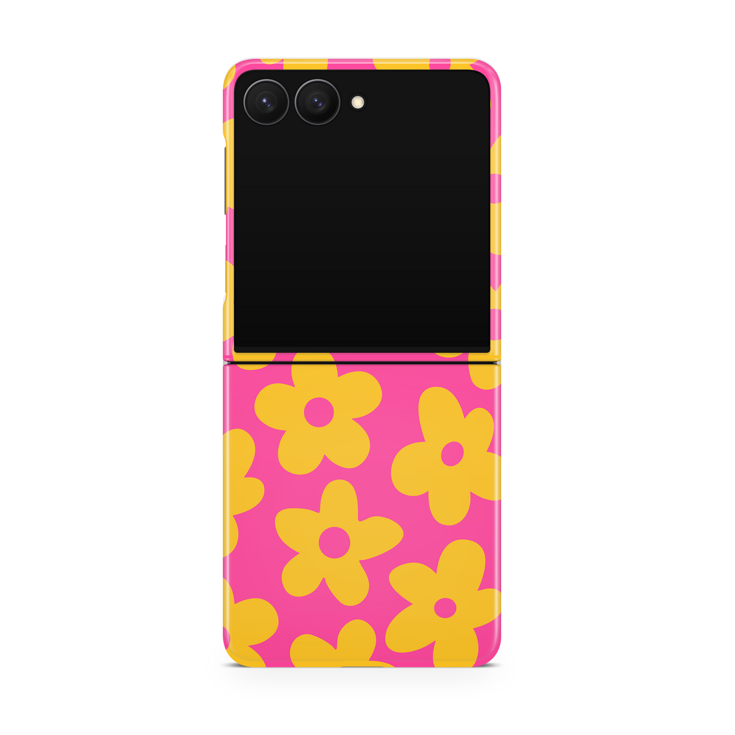 Pink Lemonade Big Blooms MagSafe Phone Case
