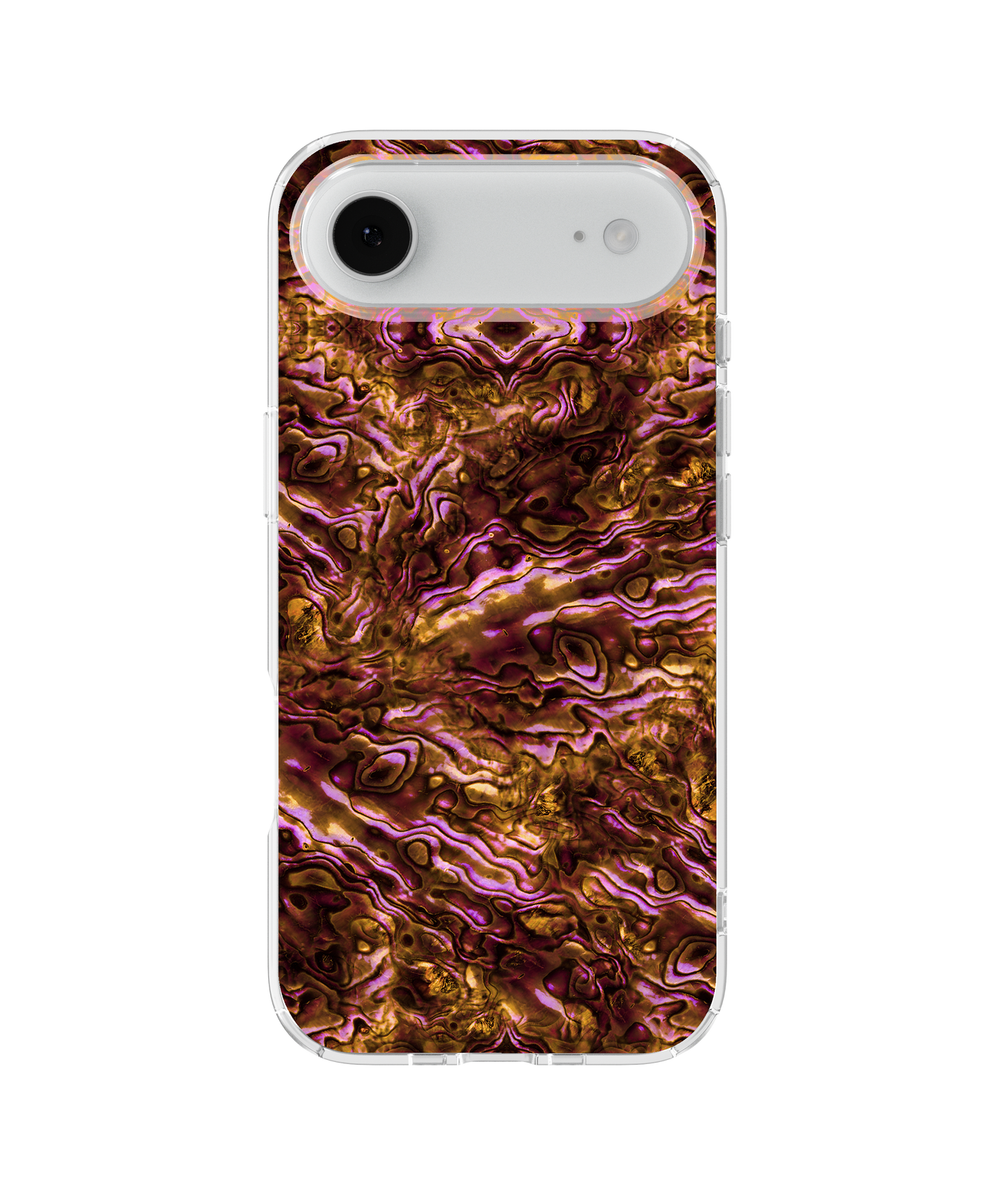 Goldelle Abalone Holographic Clear Case Insert
