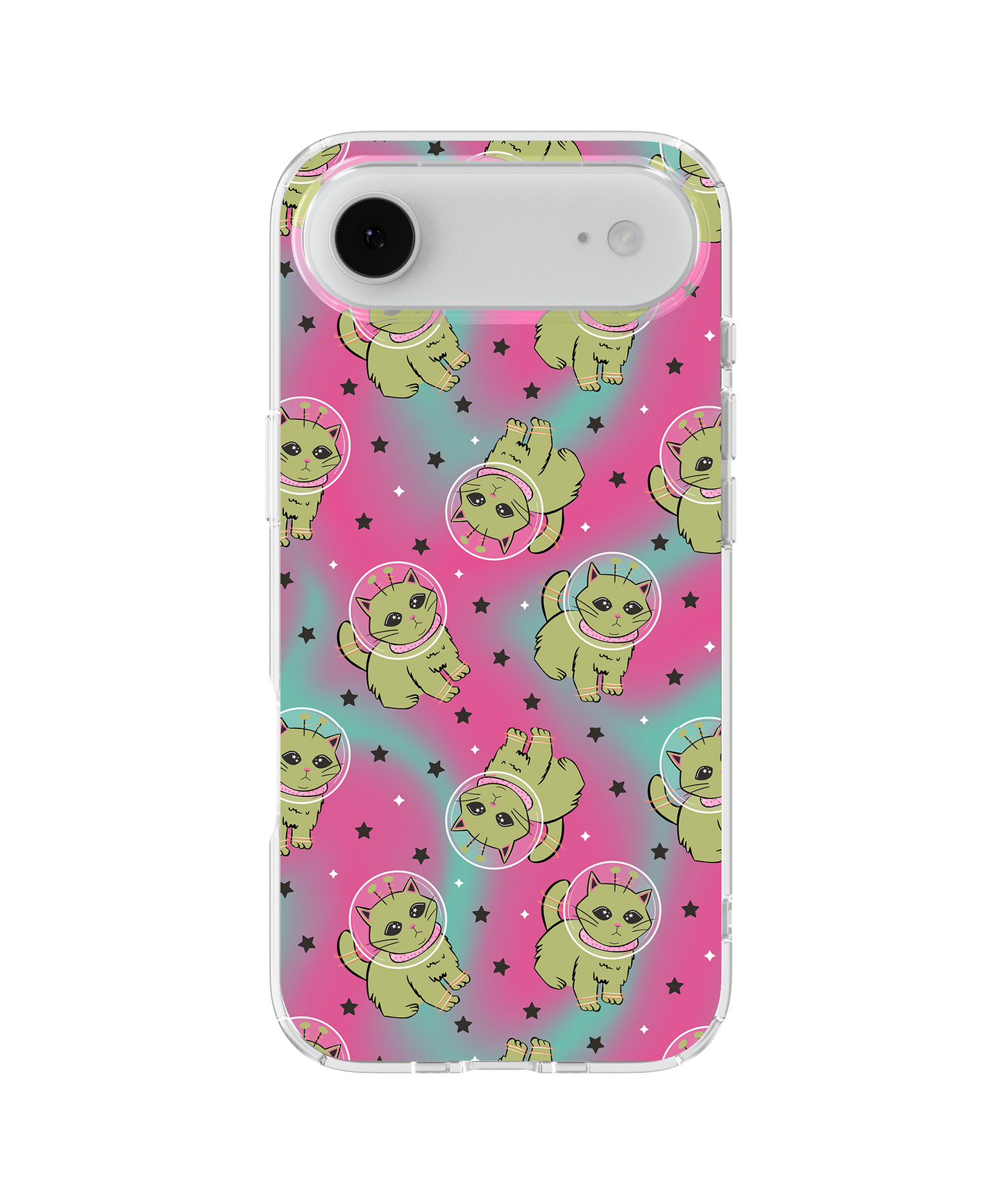 Nebula Meowter Space Clear Case Insert