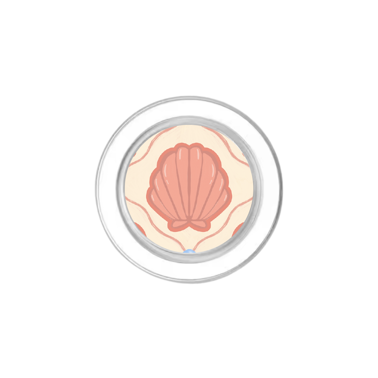 Pearl & Shell Phone Grip Insert