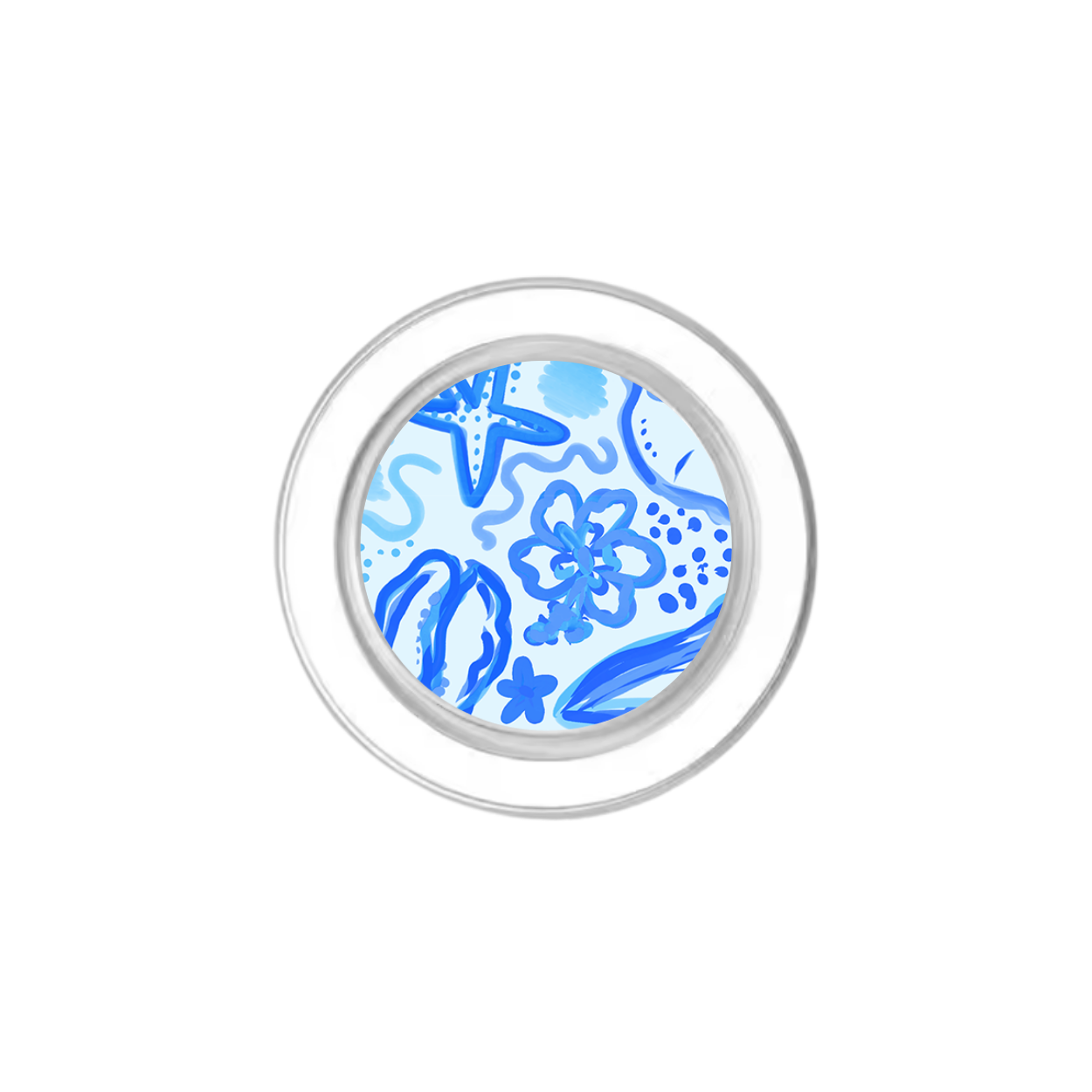 Salt Air Island Doodles Phone Grip Insert