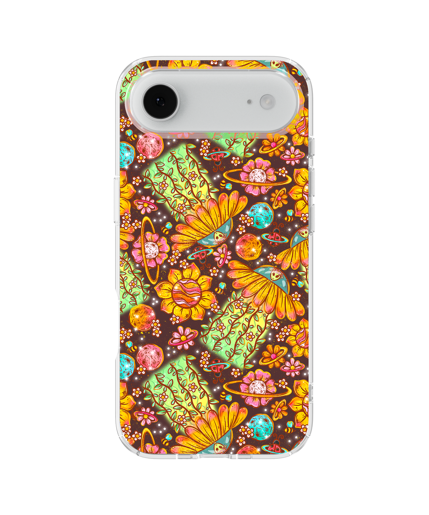 Beam Me Up Blossoms Clear Case Insert