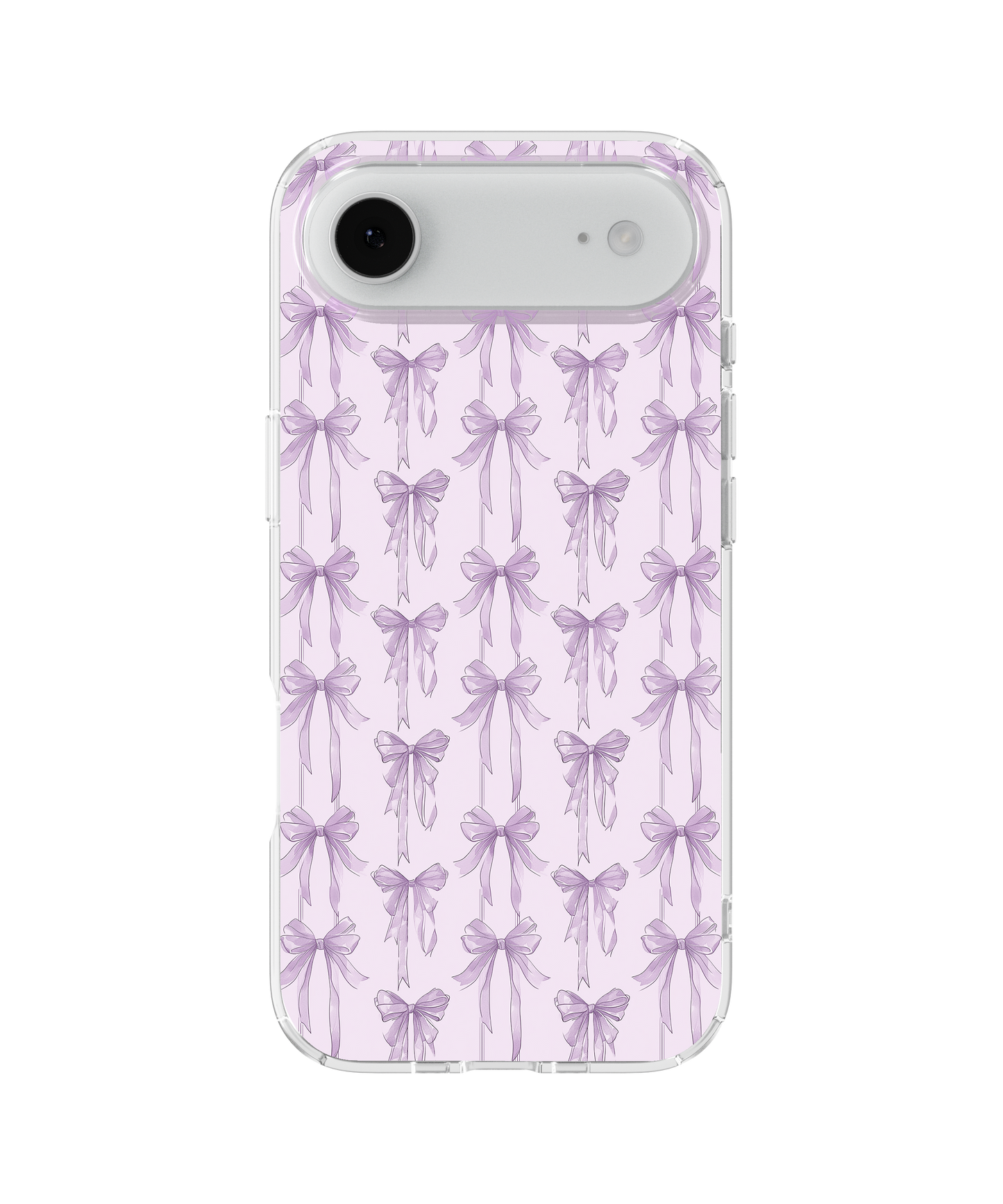 Lavender Blushing Bows Clear Case Insert