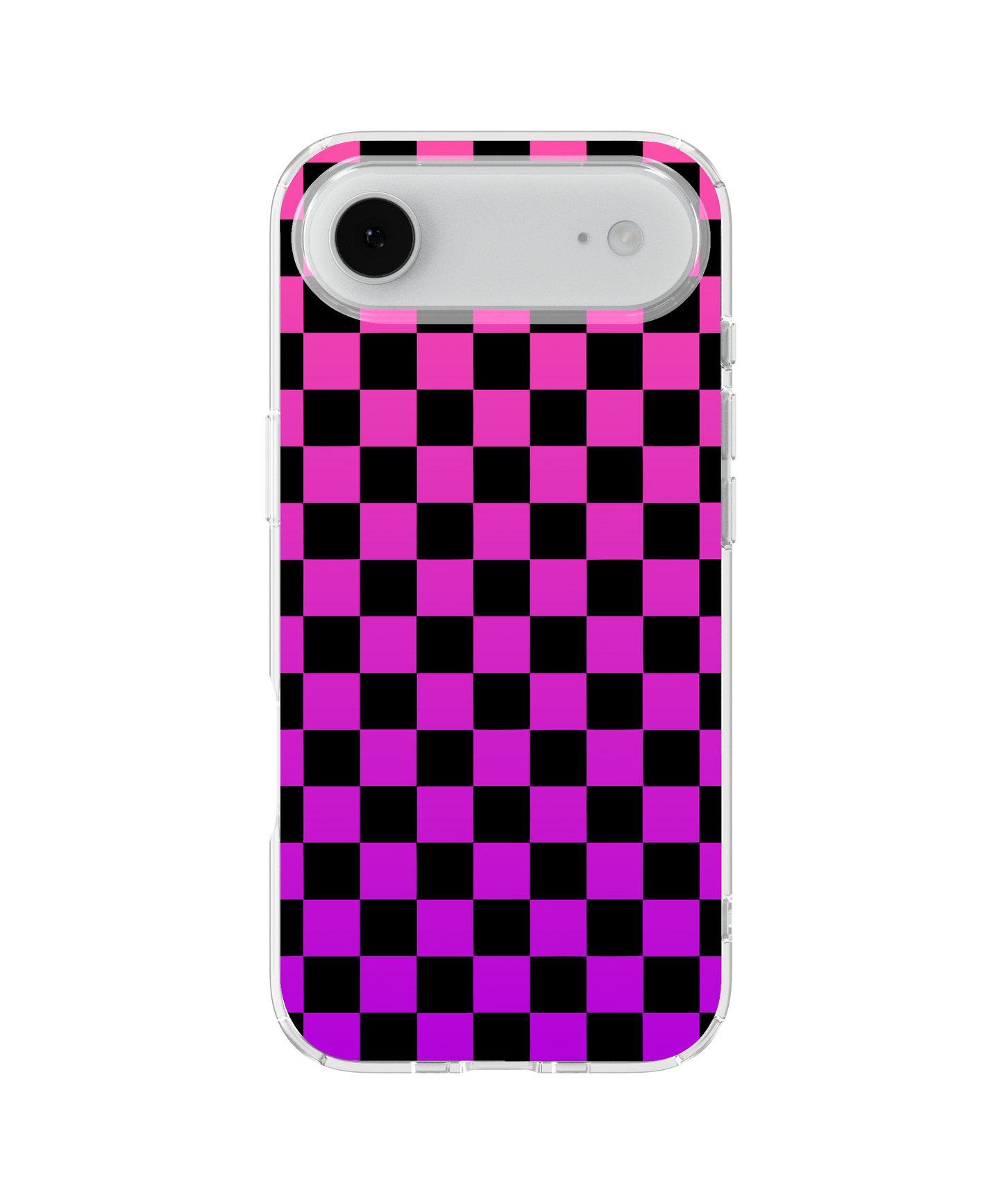 Dragonfruit Daze Checkers Holographic Clear Case Insert