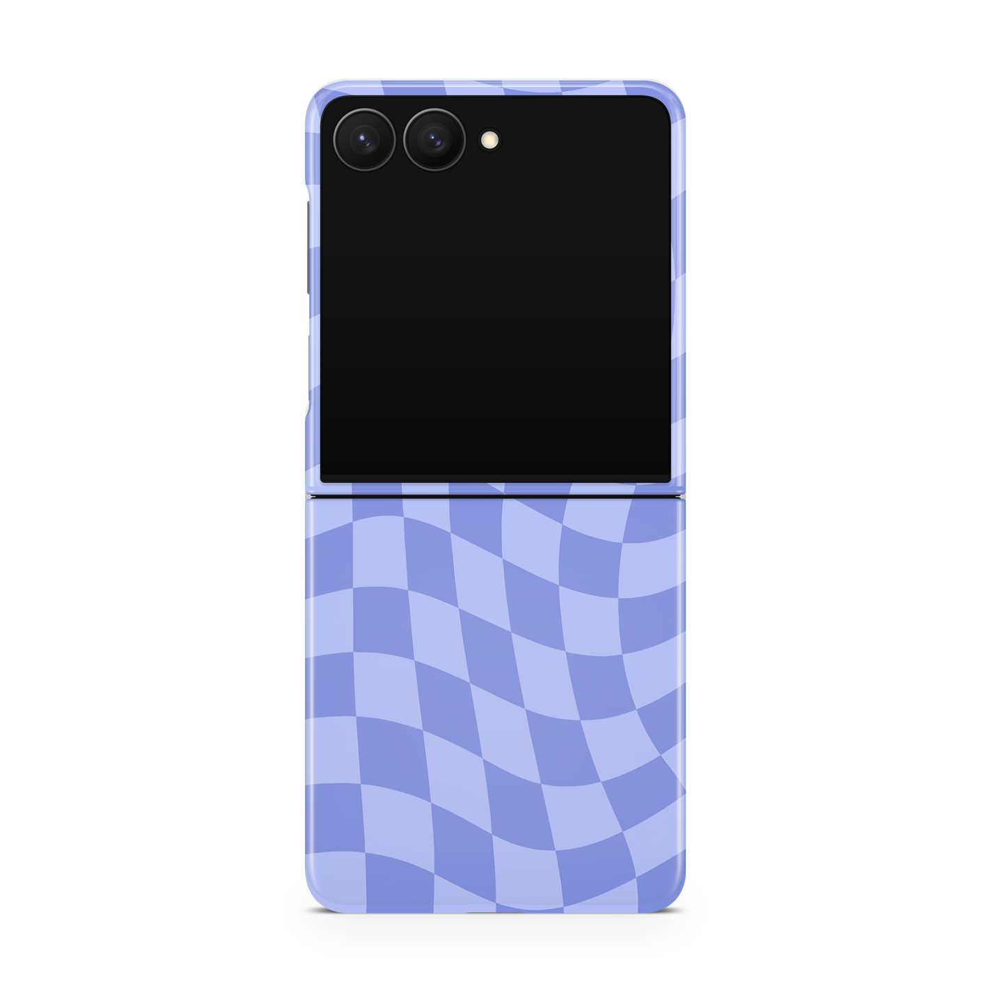 Bluebell Wavy Checkers MagSafe Phone Case