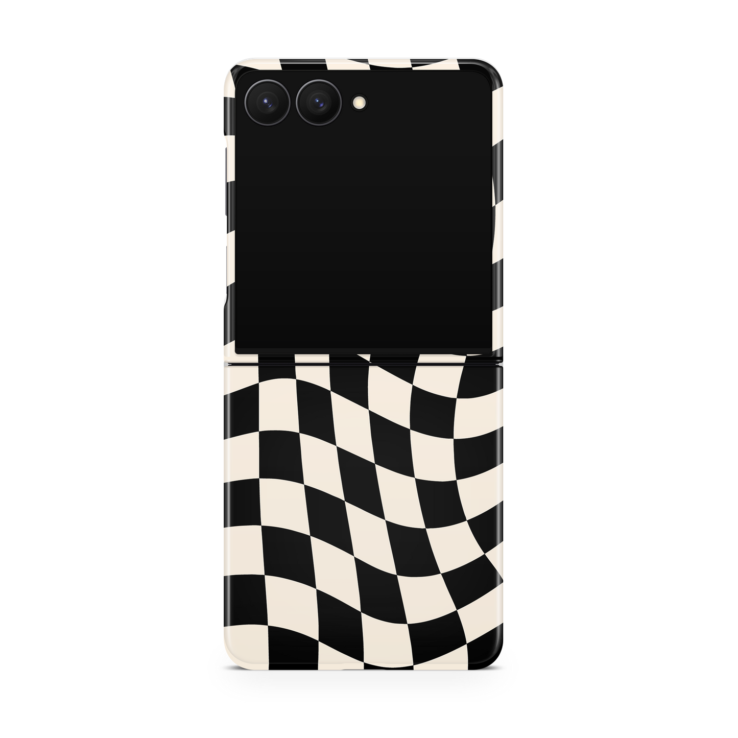 Onyx Wavy Checkers II MagSafe Phone Case