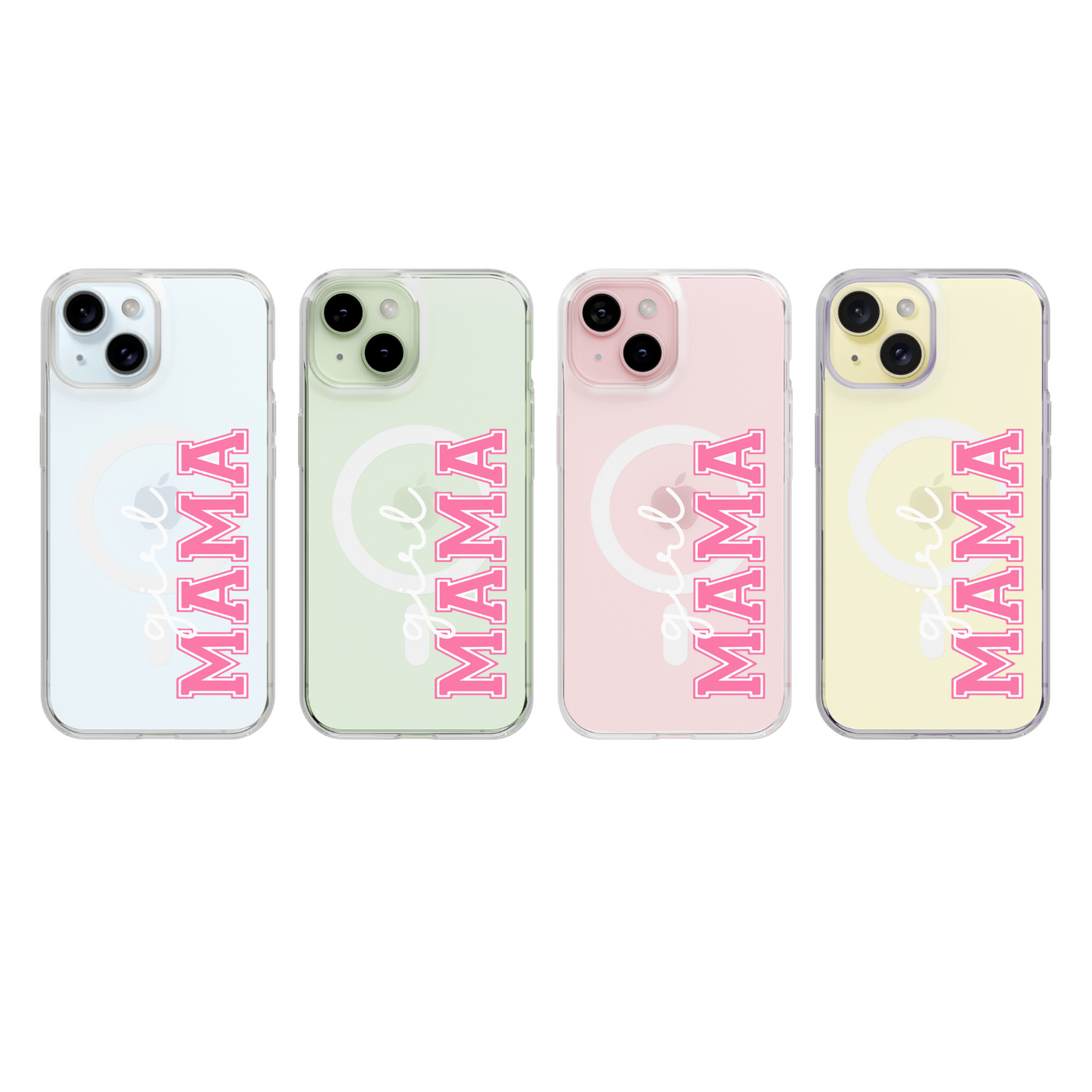 Girl Mama (Pink) Clear Case