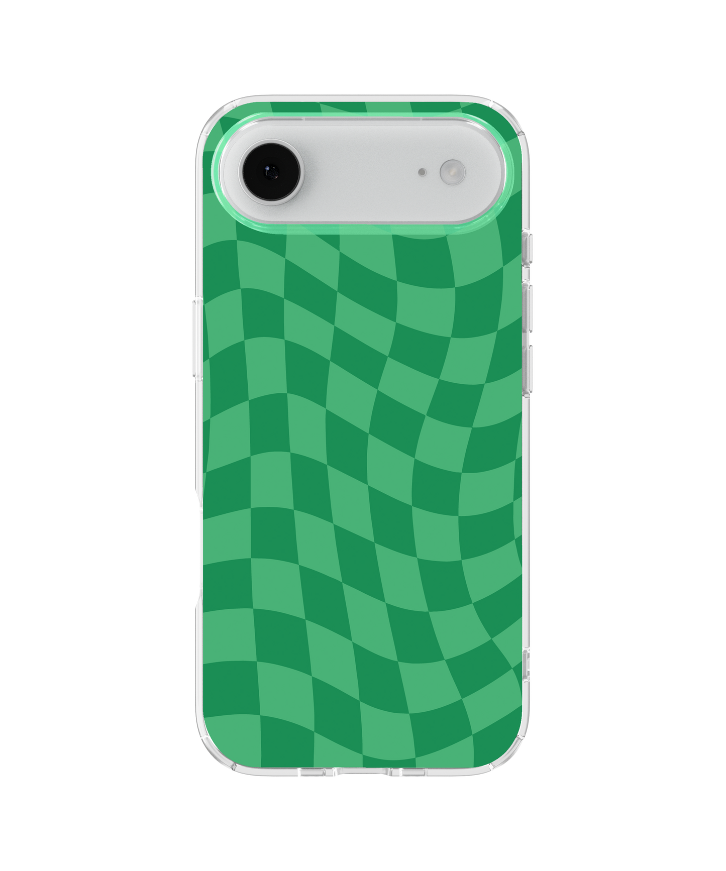Emerald City Wavy Checkers Clear Case Insert