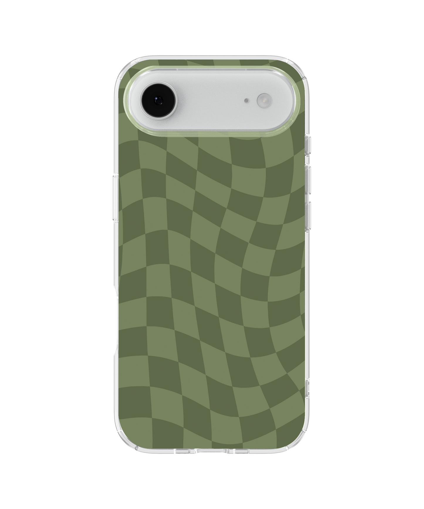 Moss Wavy Checkers Clear Case Insert