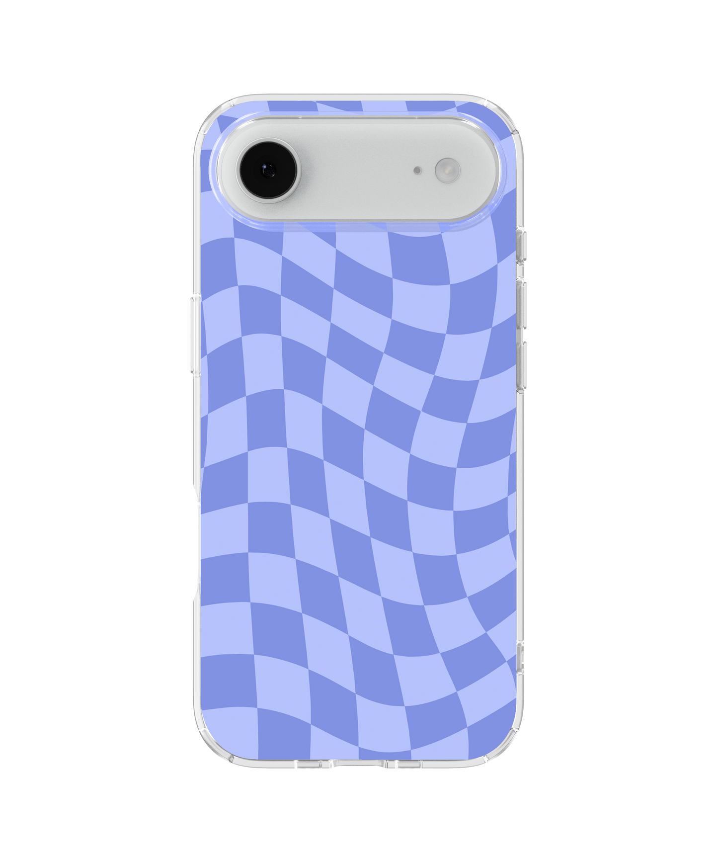 Bluebell Wavy Checkers Clear Case Insert