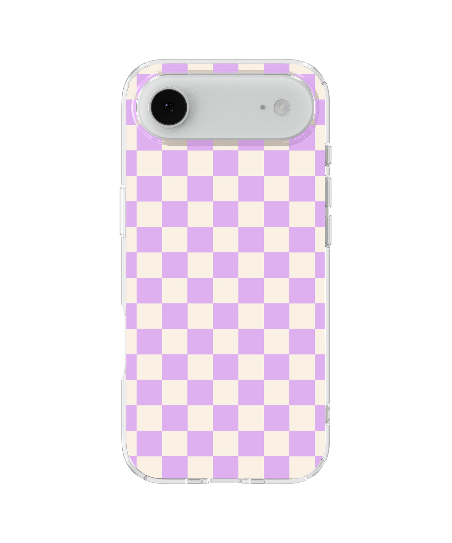 Lilac Checkers II Clear Case Insert