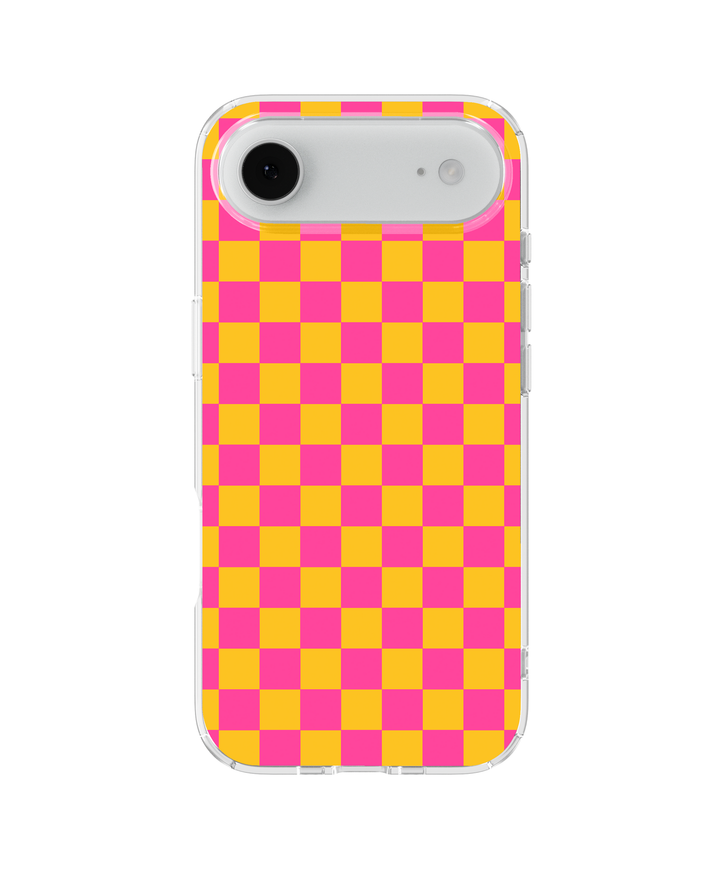 Pink Lemonade Checkers Clear Case Insert