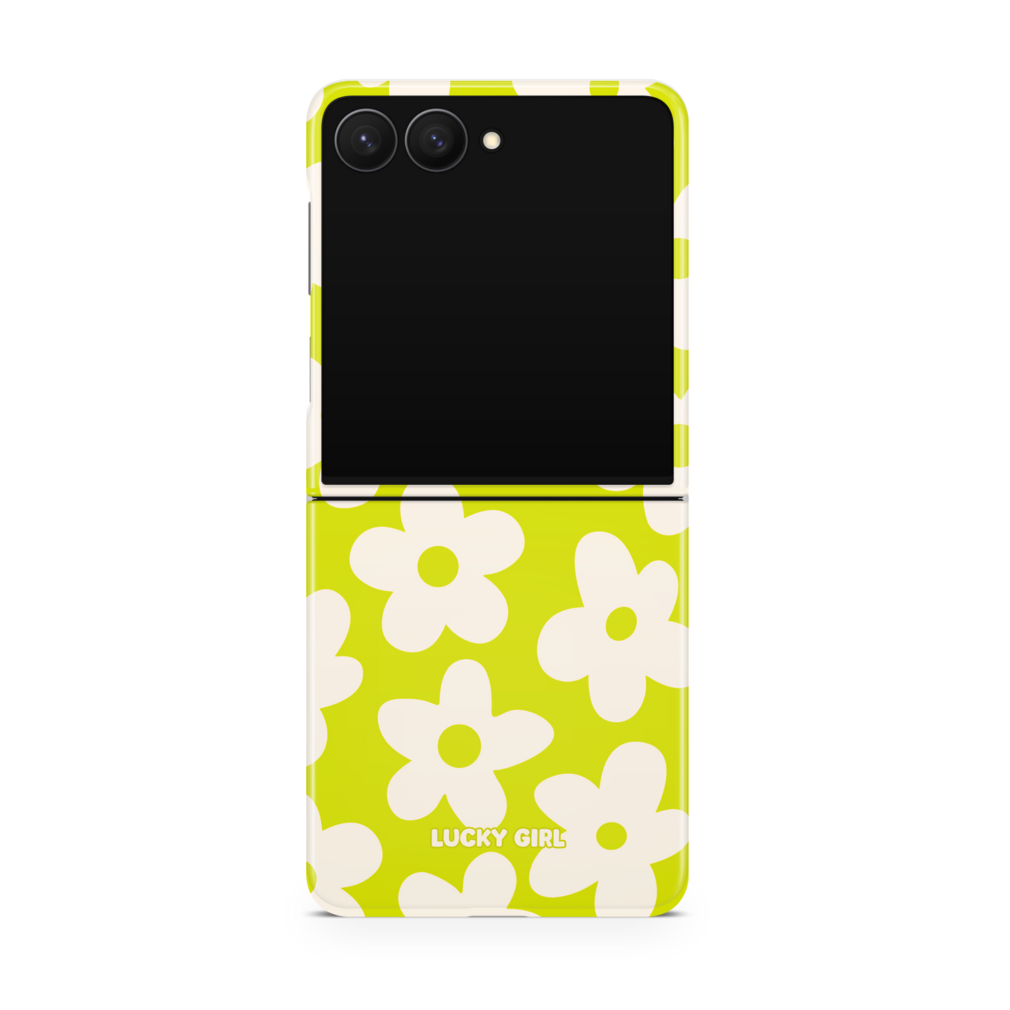 Electric Lime Big Blooms Phone Case