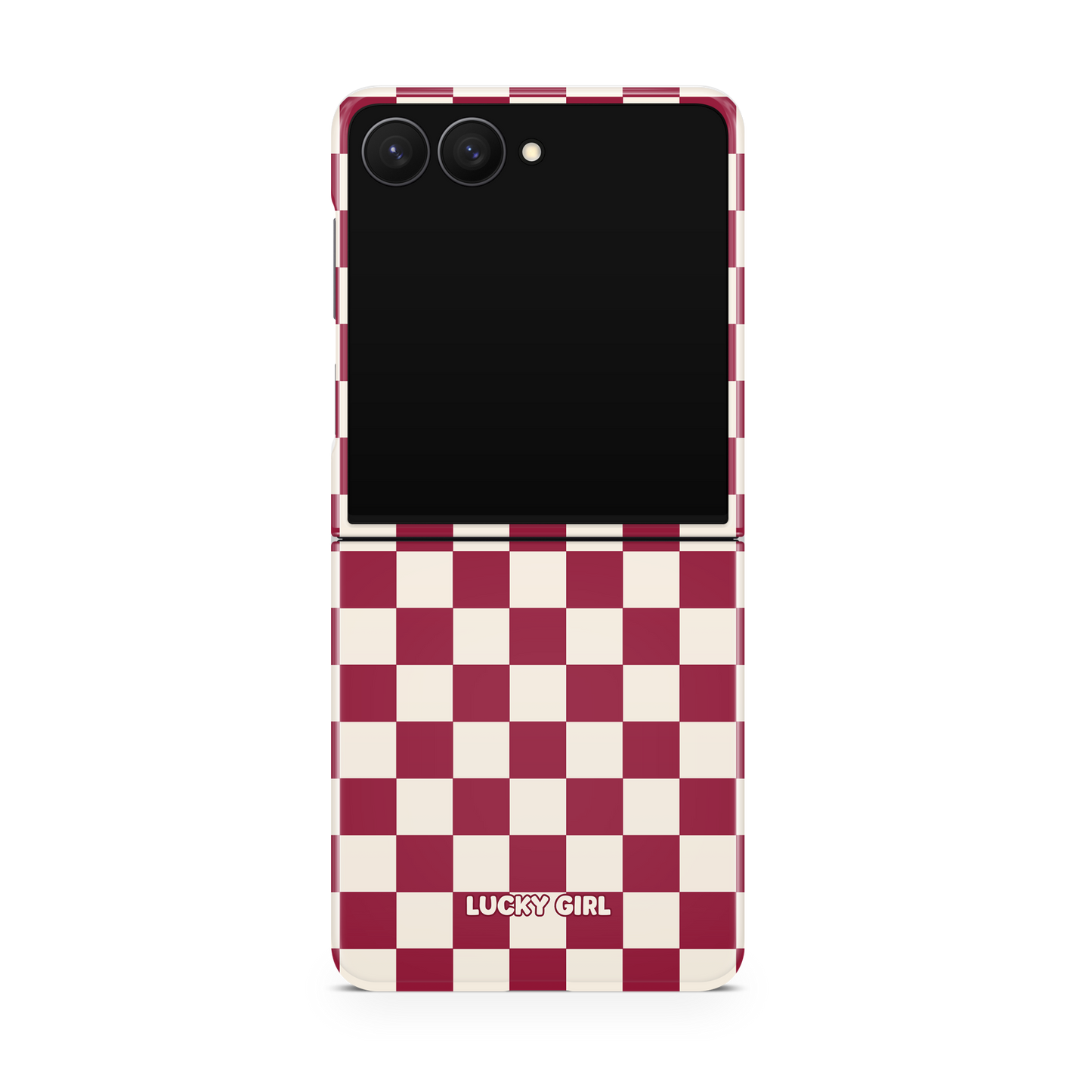 Black Cherry Checkers II MagSafe Phone Case