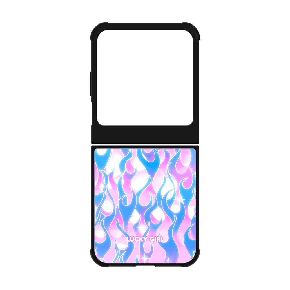 Ultraviolet Flames Phone Case