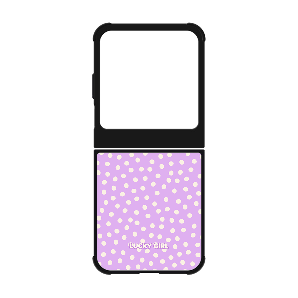 Lilac Dots Phone Case