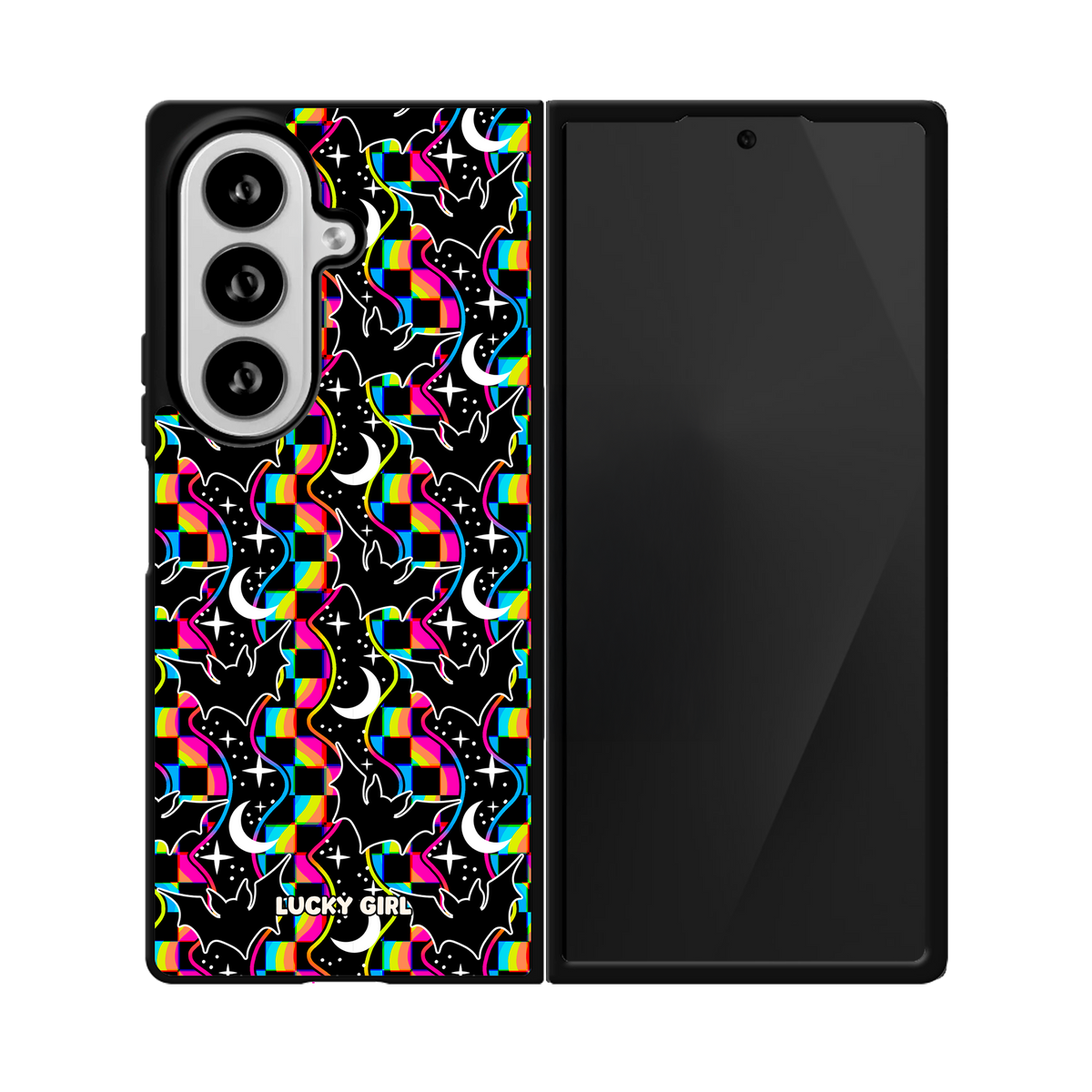 Cosmic Bats Phone Case Galaxy Z Fold 8 Ultra / No