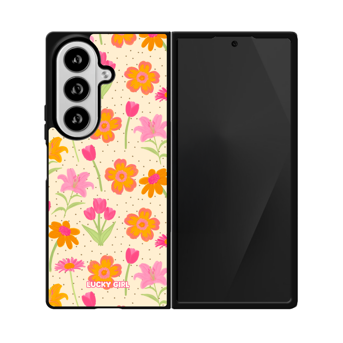 Polka Petals Phone Case Galaxy Z Fold 8 Ultra / No