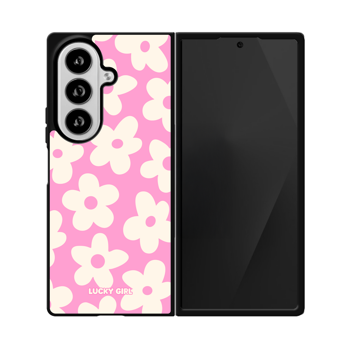 Bubblegum Big Blooms Phone Case Galaxy Z Fold 8 Ultra / No