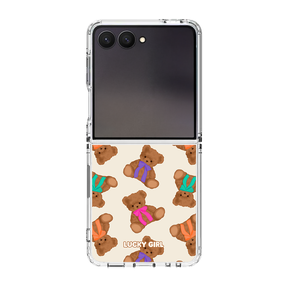 Teddy Ties Clear Case Insert