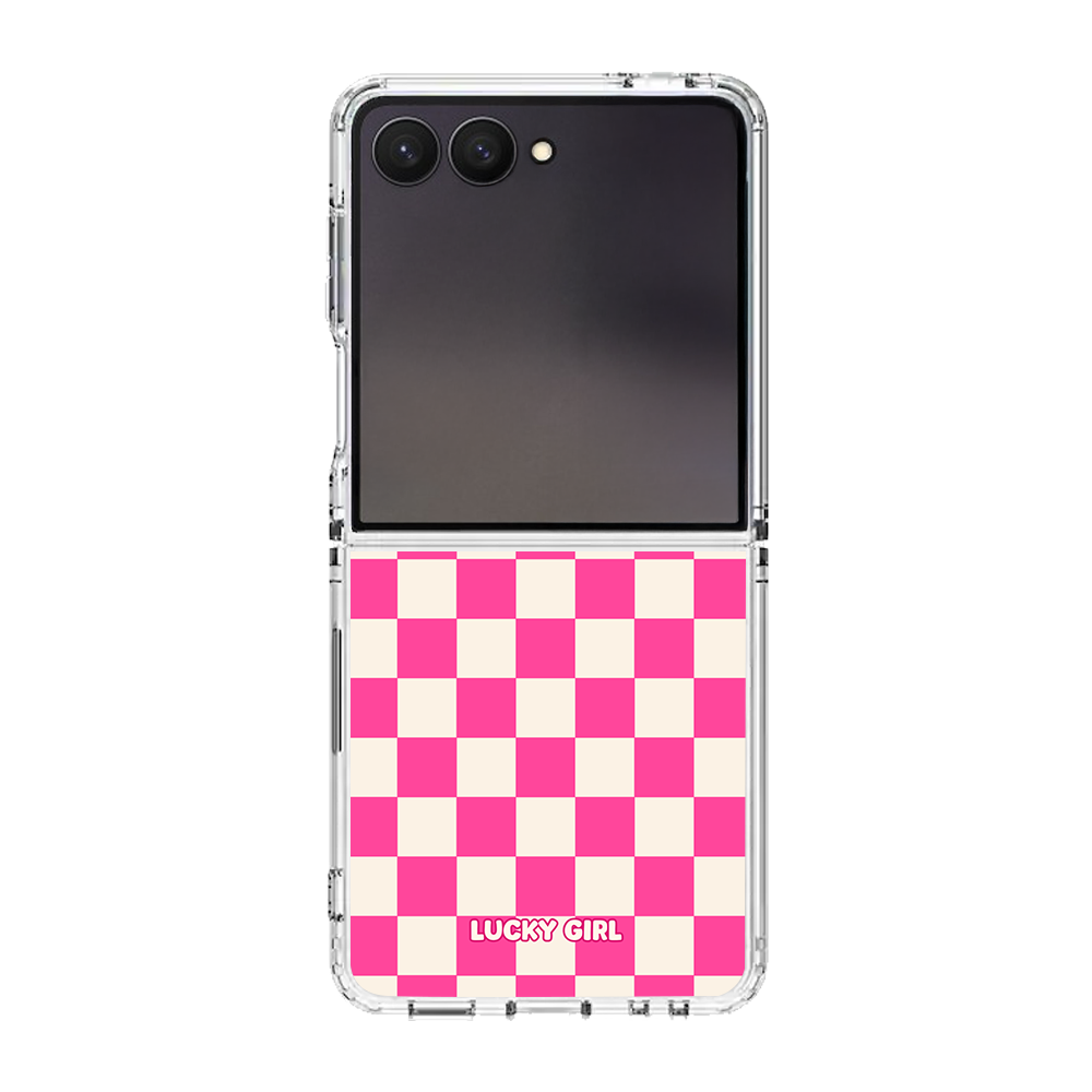 It Girl Checkers II Clear Case Insert