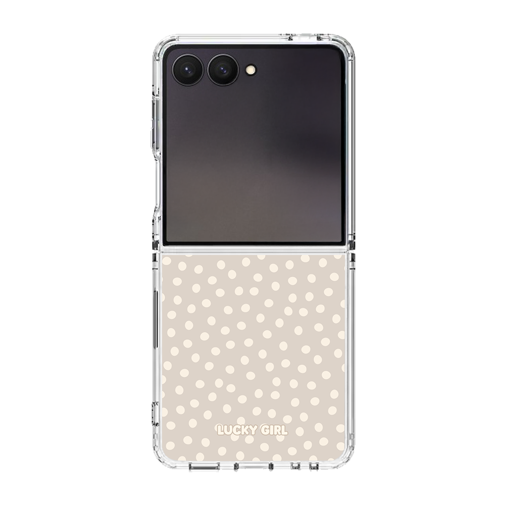 Dust Bunny Dots Clear Case Insert