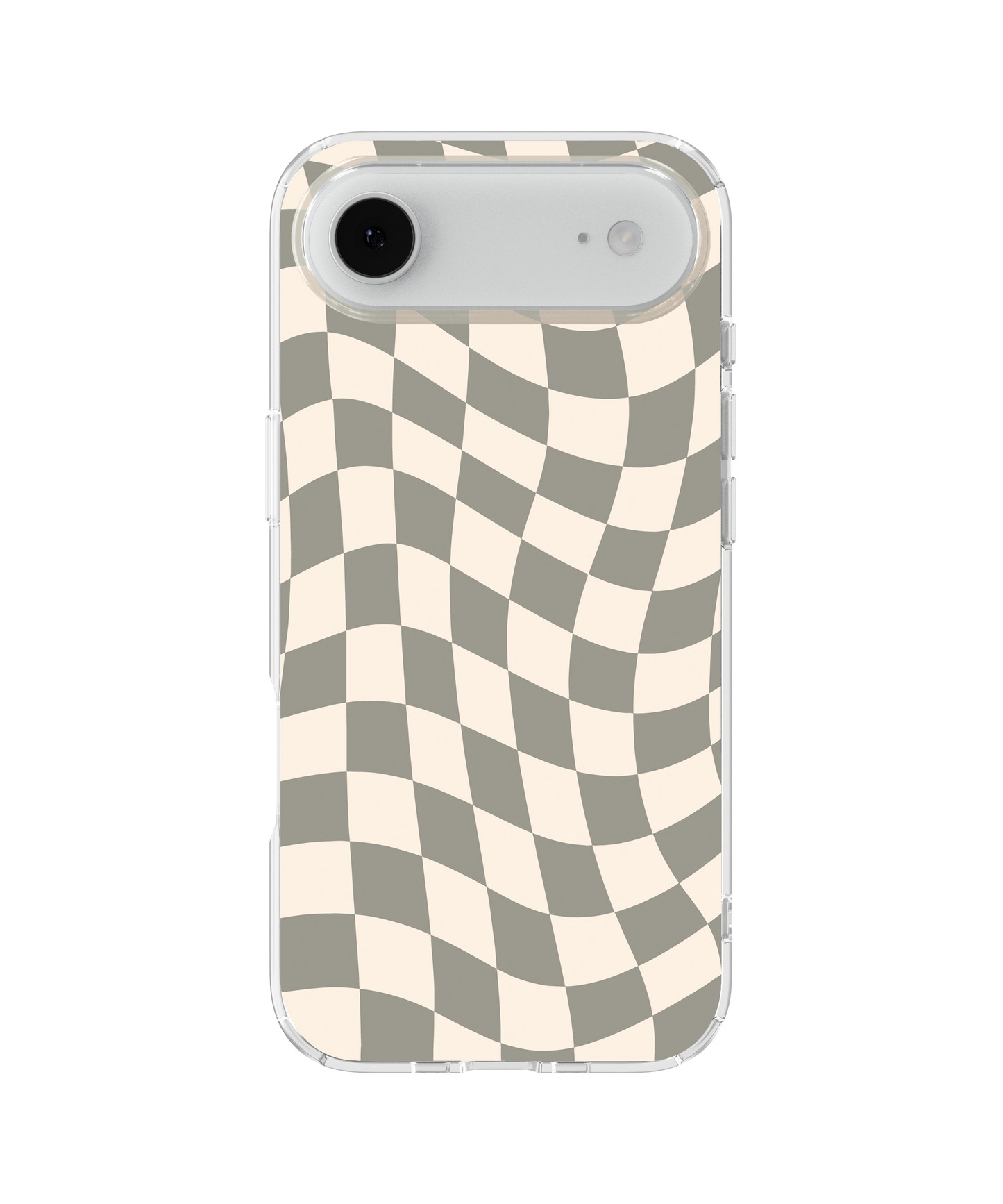 River Rock Wavy Checkers II Clear Case Insert