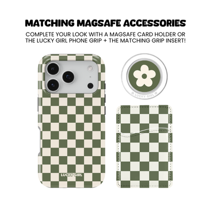 Moss Checkers II Phone Case