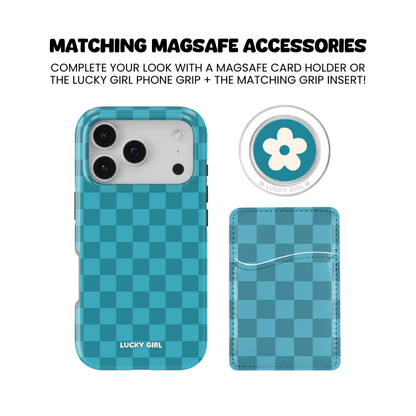 Mermaid Jewel Checkers Phone Case
