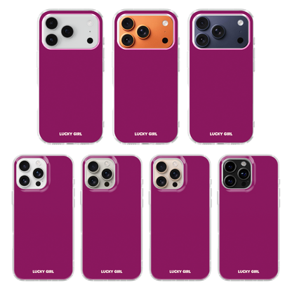 Velvet Solids Clear Case Insert