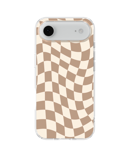 Chestnut Wavy Checkers II Clear Case Insert