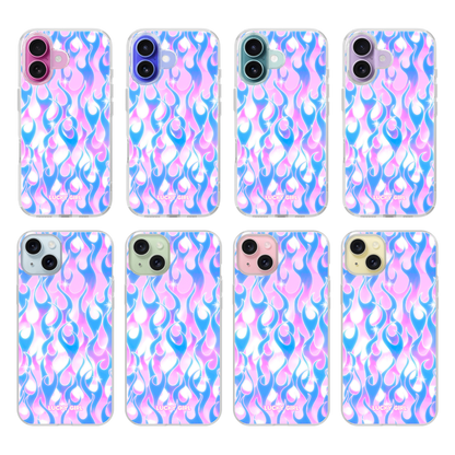 Ultraviolet Flames Clear Case Insert