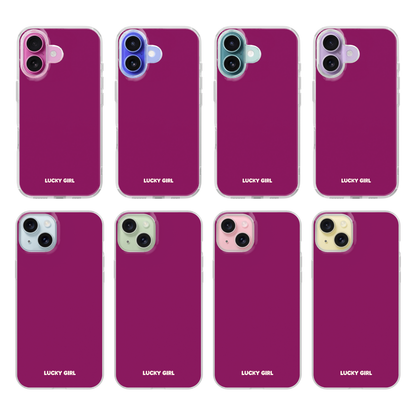 Velvet Solids Clear Case Insert