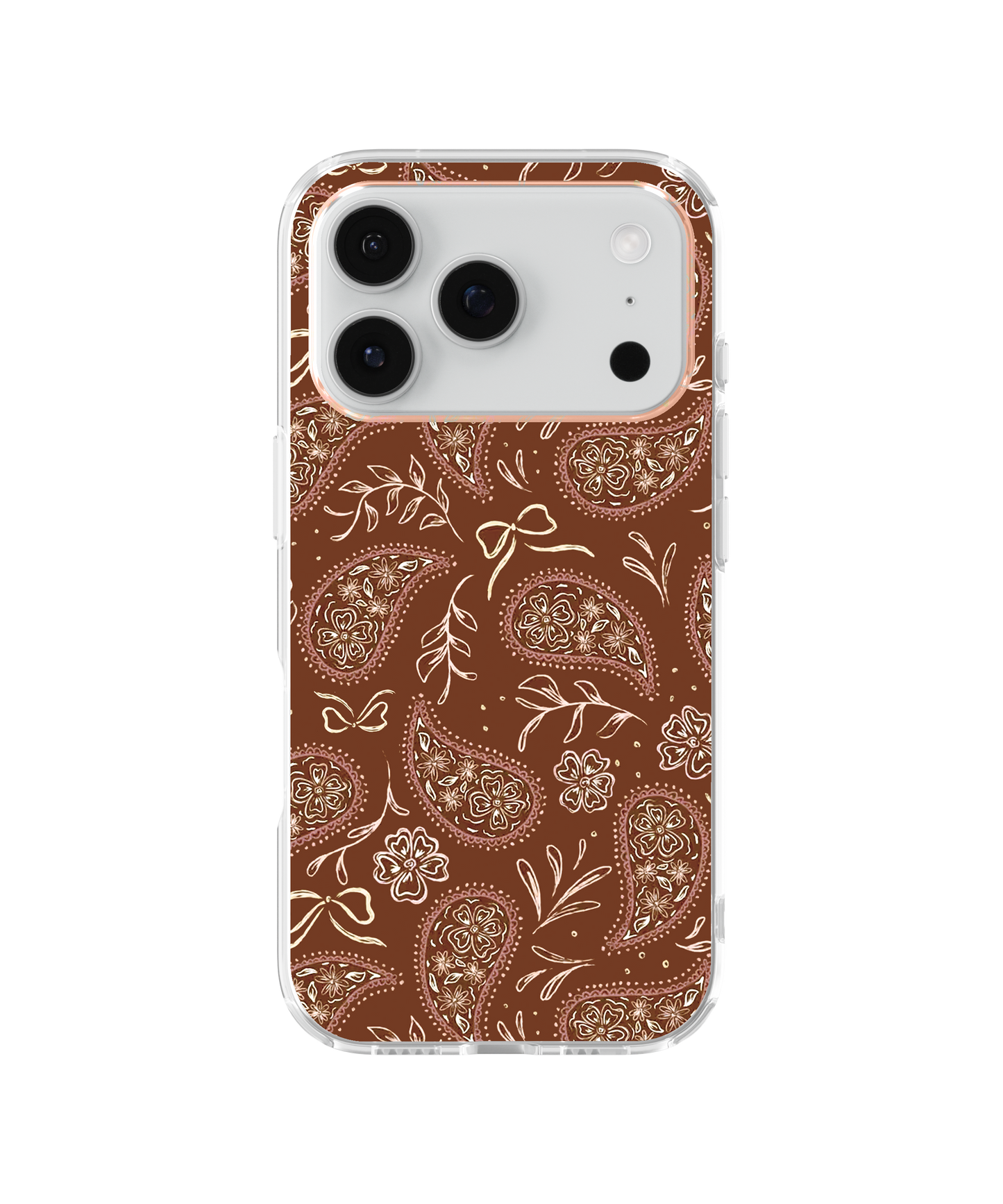 Prairie Paisley Clear Case Insert
