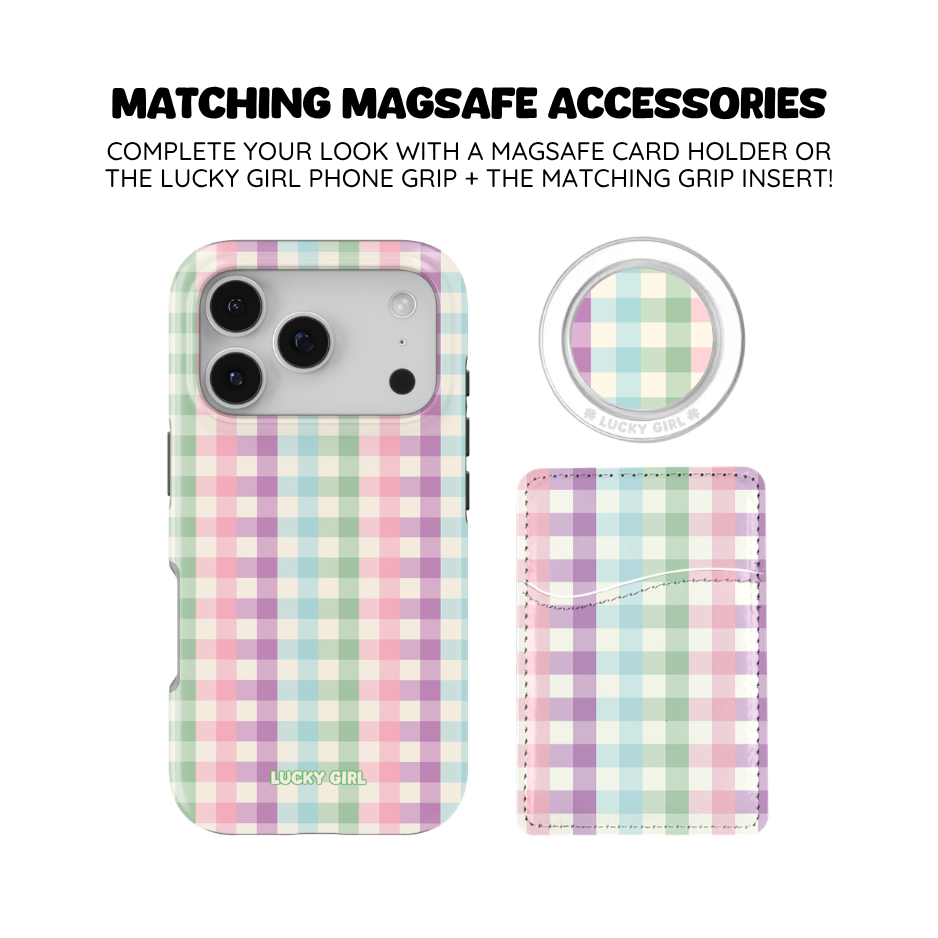 Pastel Gingham Phone Case