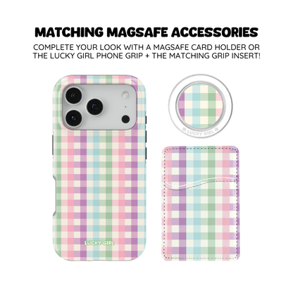 Pastel Gingham Phone Case