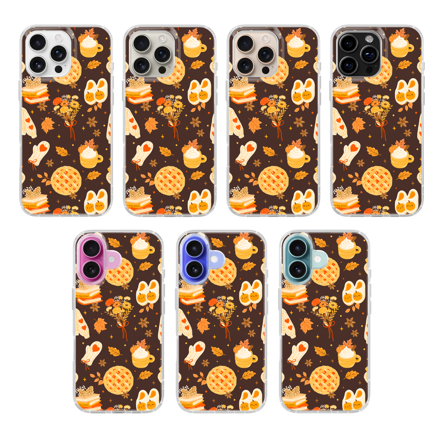 Sweater Weather Clear Case Insert