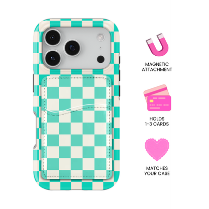 Calypso Checkers II MagSafe Card Holder