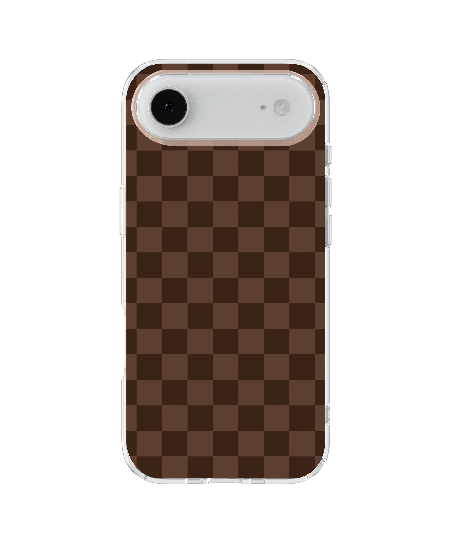 Espresso Checkers Clear Case Insert