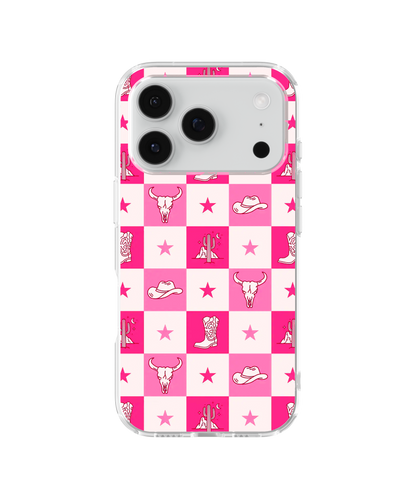 Cowgirl Check Clear Case Insert