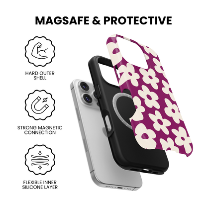 Velvet Big Blooms MagSafe Phone Case