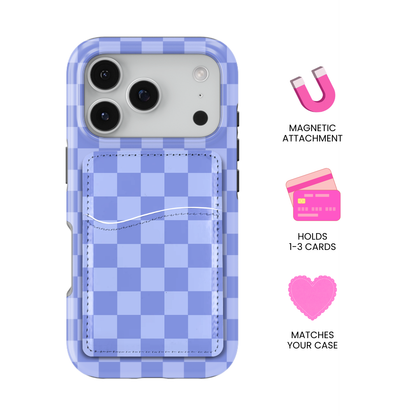 Bluebell Checkers MagSafe Card Holder