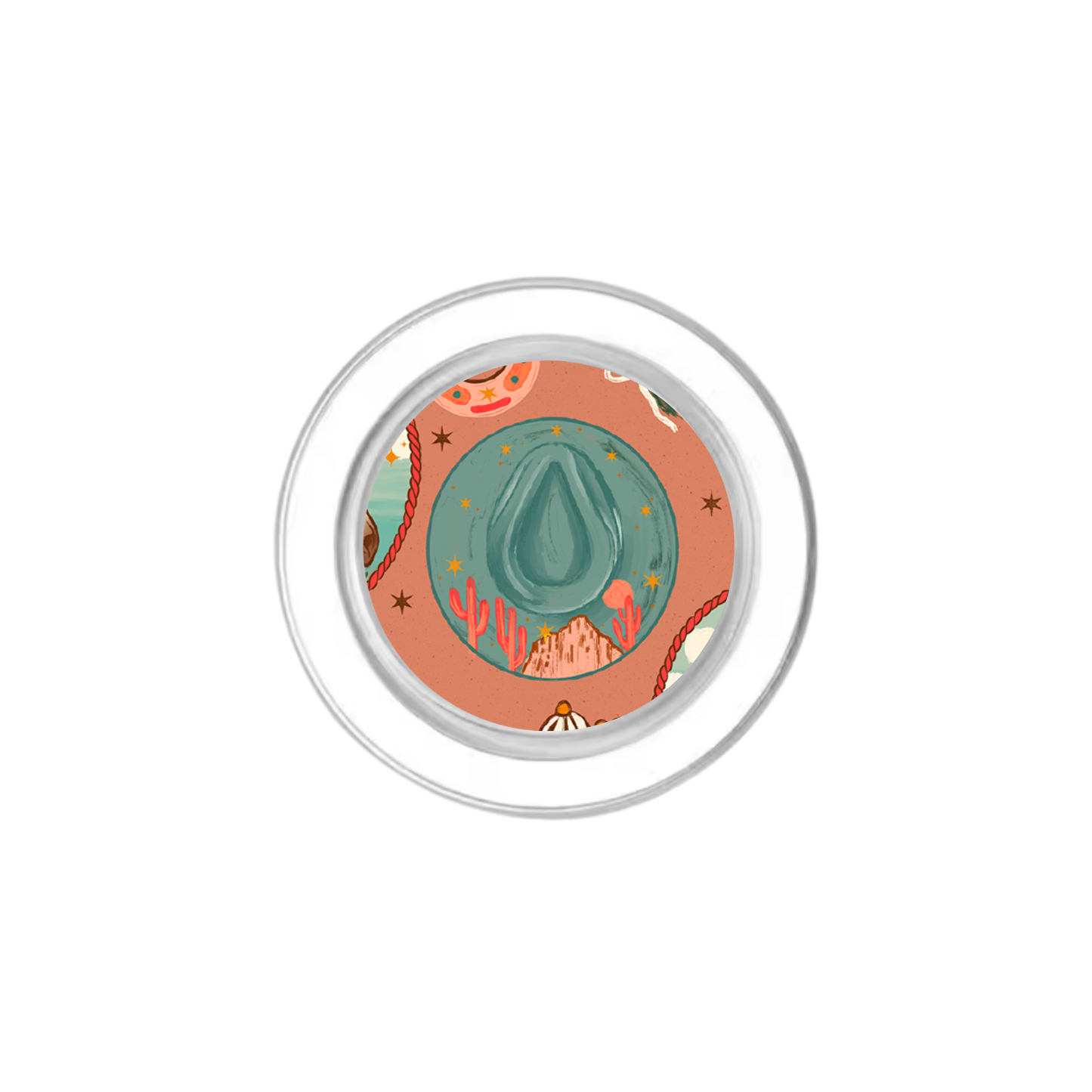 Desert Darling Hat Phone Grip Insert